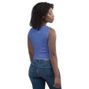 Basics - Marine Blue Crop Top