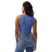 Basics - Marine Blue Crop Top