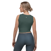 Basics - Green Crop Top