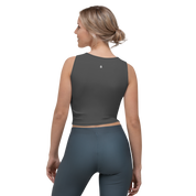 Basics - Anthracite Crop Top