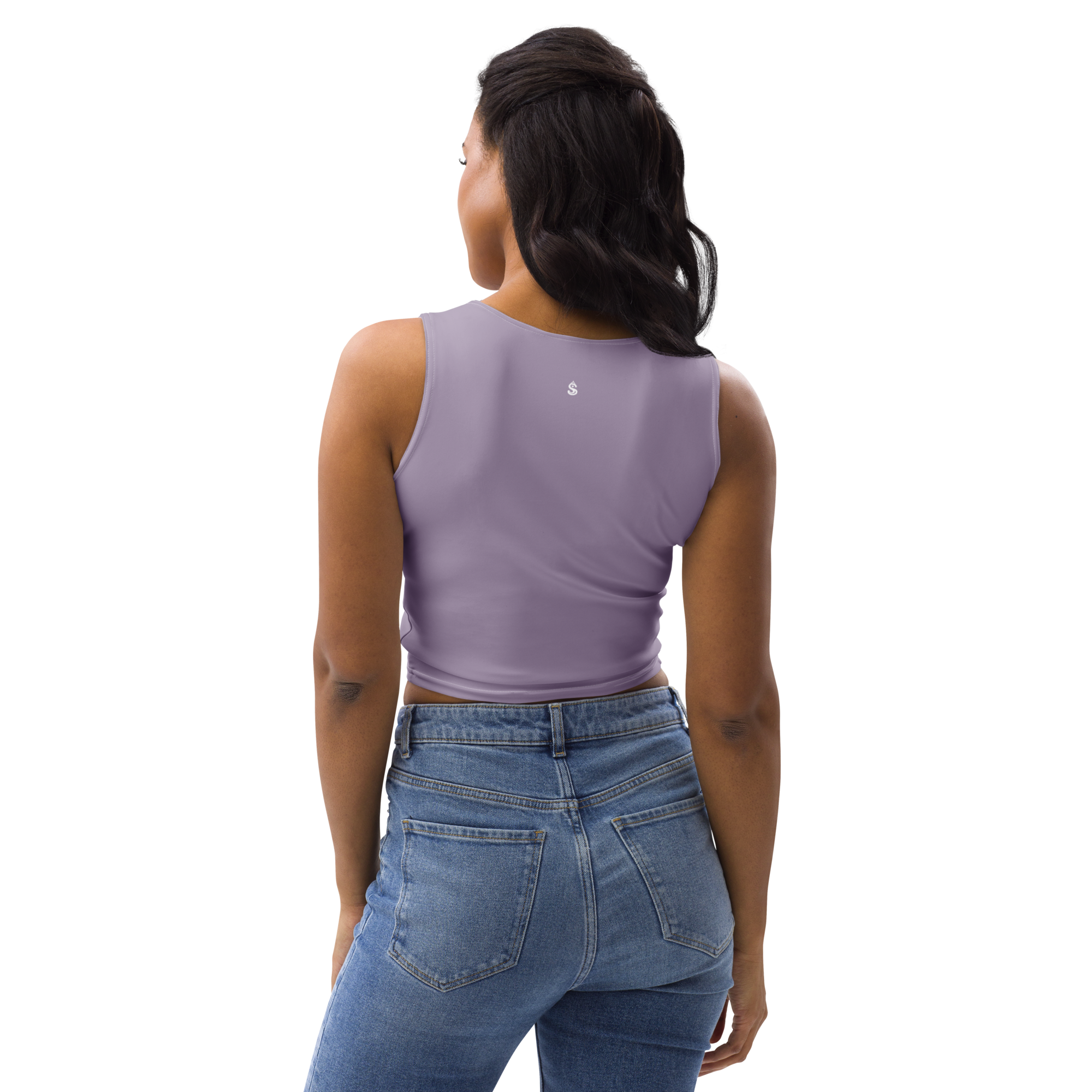 Basics - Lavender Crop Top