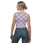 Circle - Lavender Crop Top