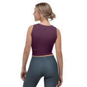 Faded - Eggplant Crop Top