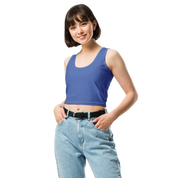 Basics - Marine Blue Crop Top