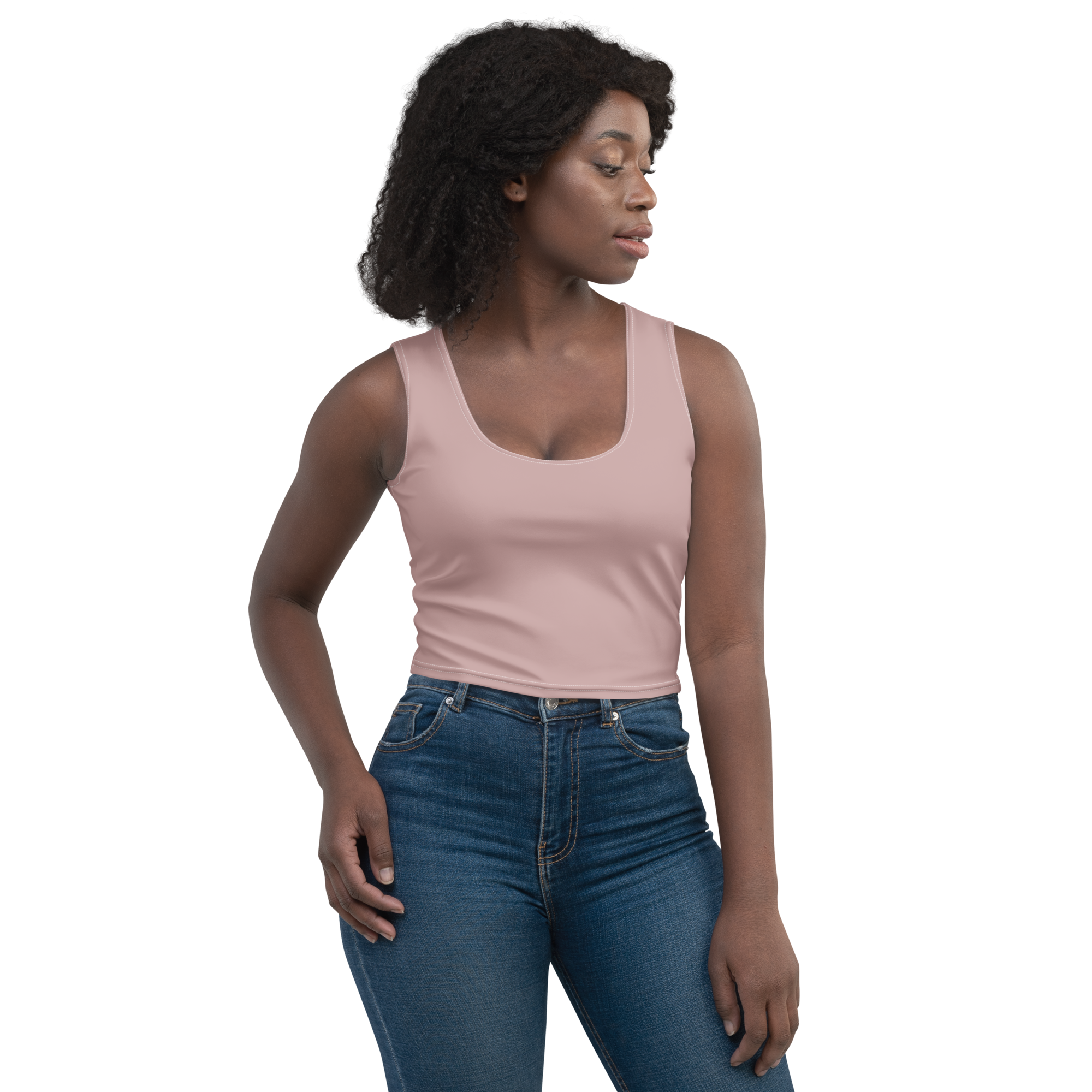 Basics - Rose Crop Top