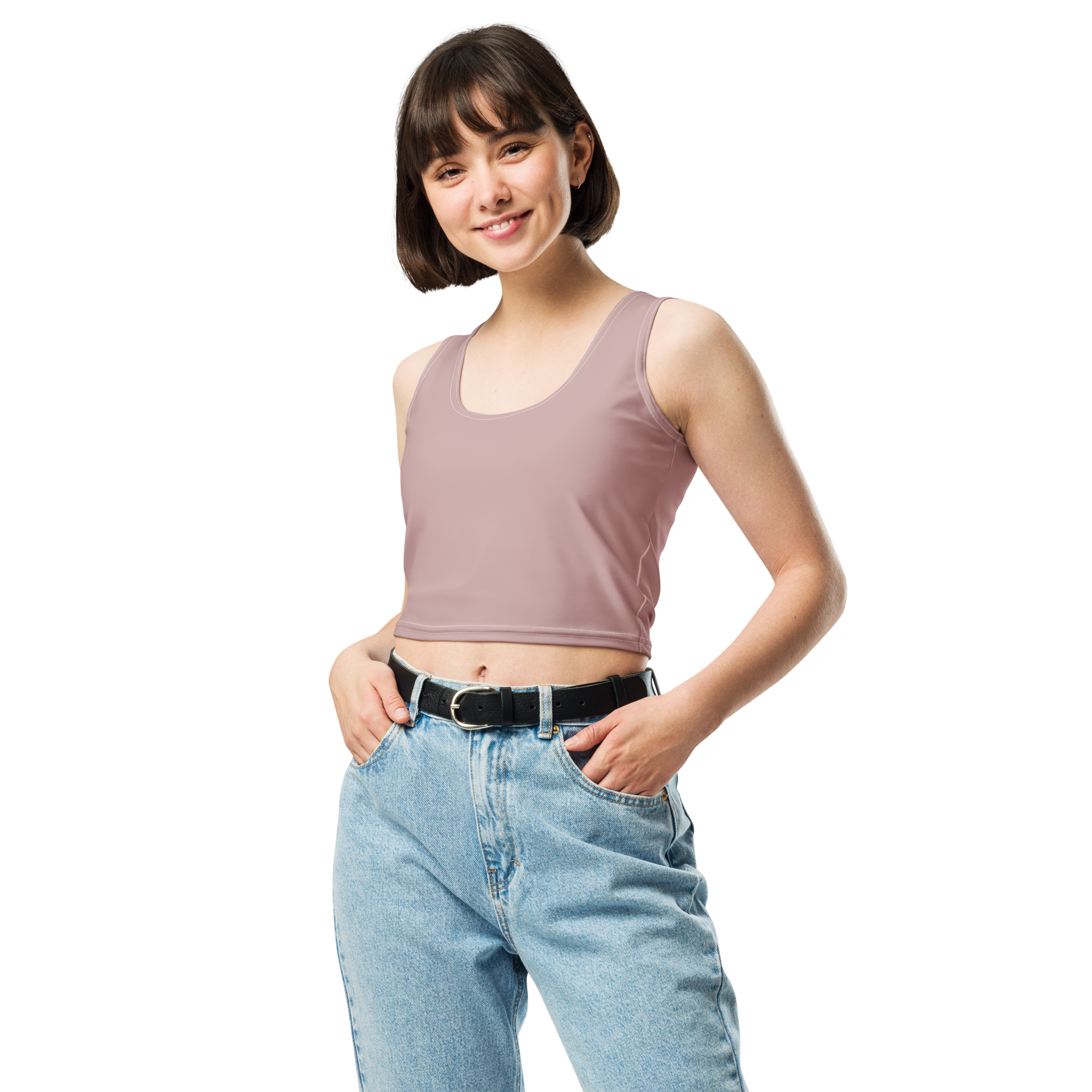 Basics - Rose Crop Top