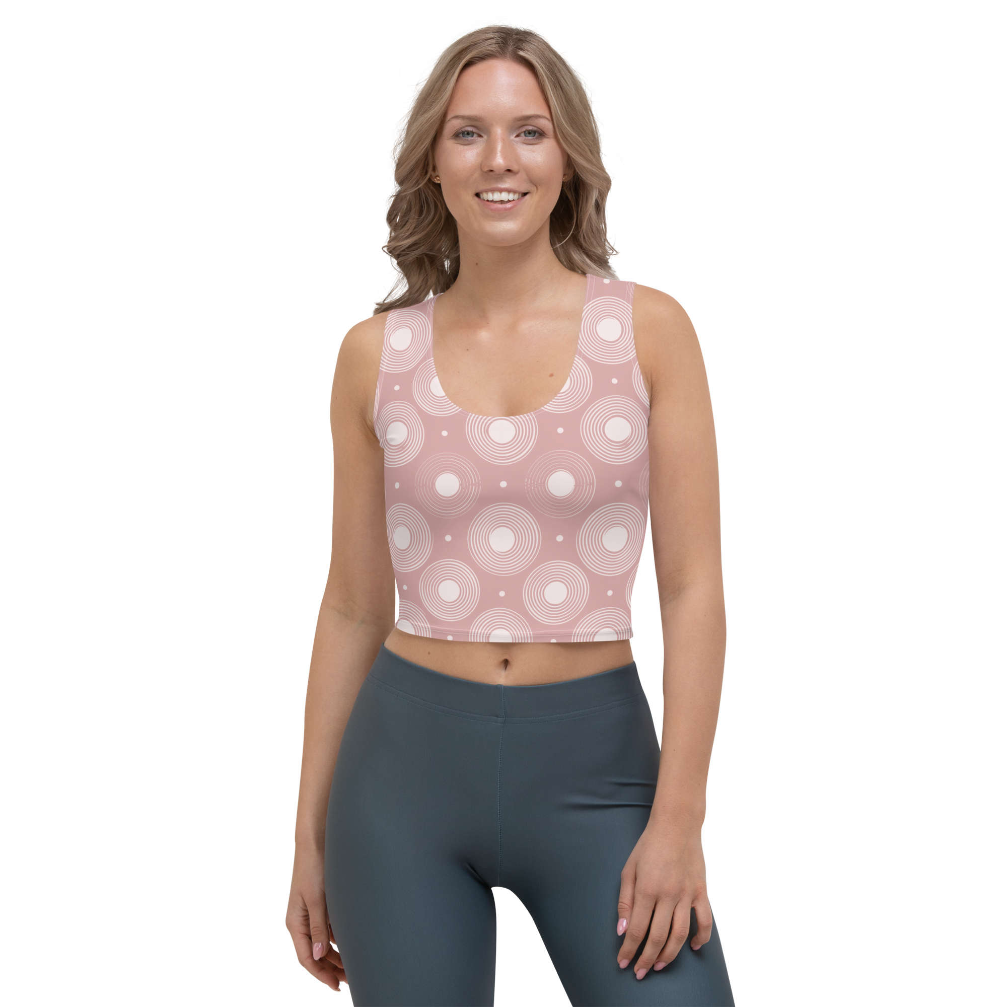 Circle - Rose Crop Top