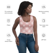 Circle - Rose Crop Top