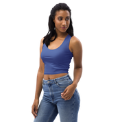 Basics - Marine Blue Crop Top