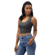 Faded - Anthracite Crop Top