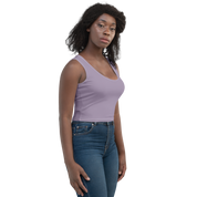 Basics - Lavender Crop Top