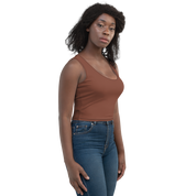 Basics - Terracotta Crop Top