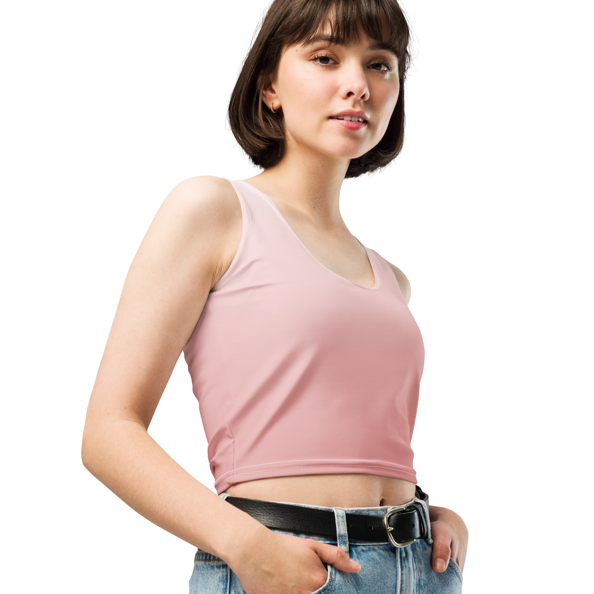 Faded - Rose Crop Top