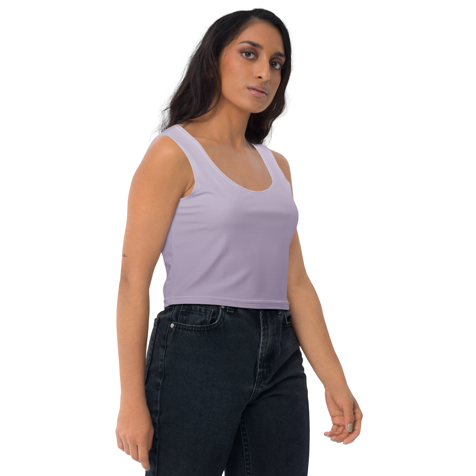 Faded - Lavender Crop Top