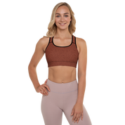 Paisley - Terracotta Sports Bra