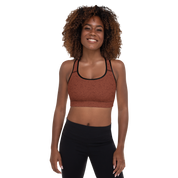 Paisley - Terracotta Sports Bra