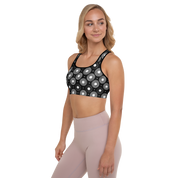 Circle - Black Sports Bra