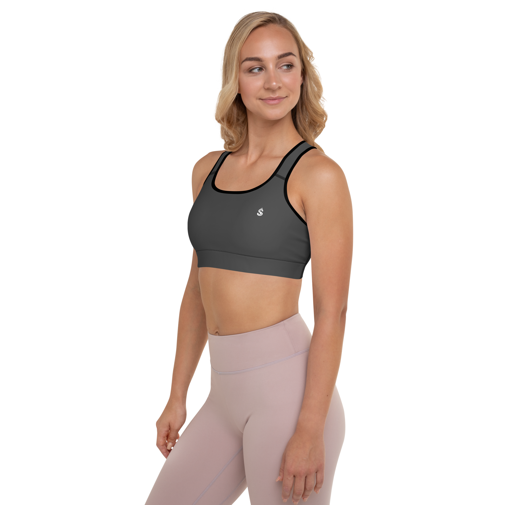 Basics - Anthracite Sports Bra