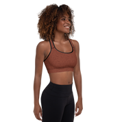 Paisley - Terracotta Sports Bra