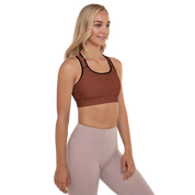 Paisley - Terracotta Sports Bra