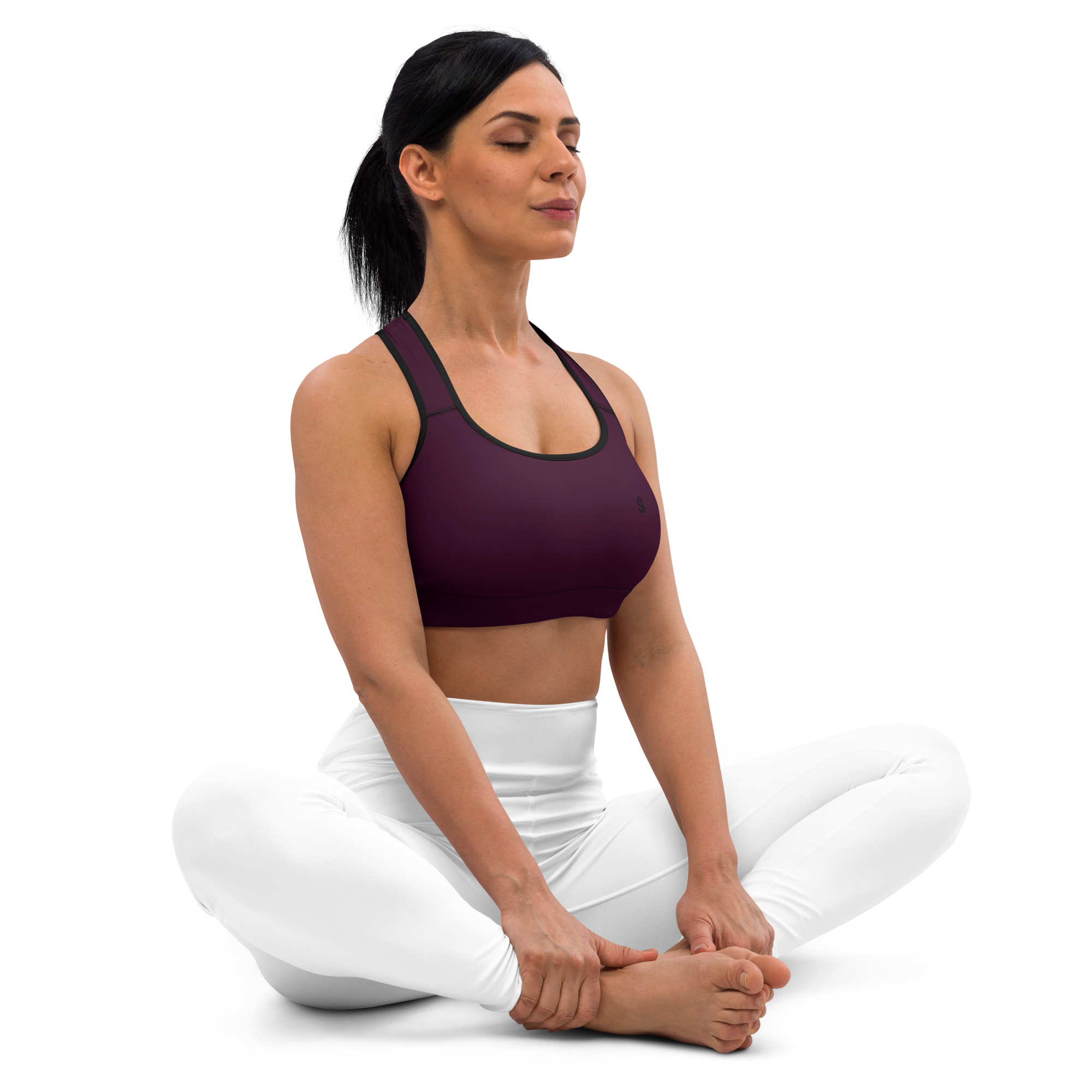 Basics - Eggplant Sports Bra