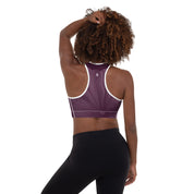 Believe - Eggplant Sports Bra