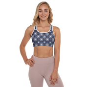 Circle - Navy Sports Bra