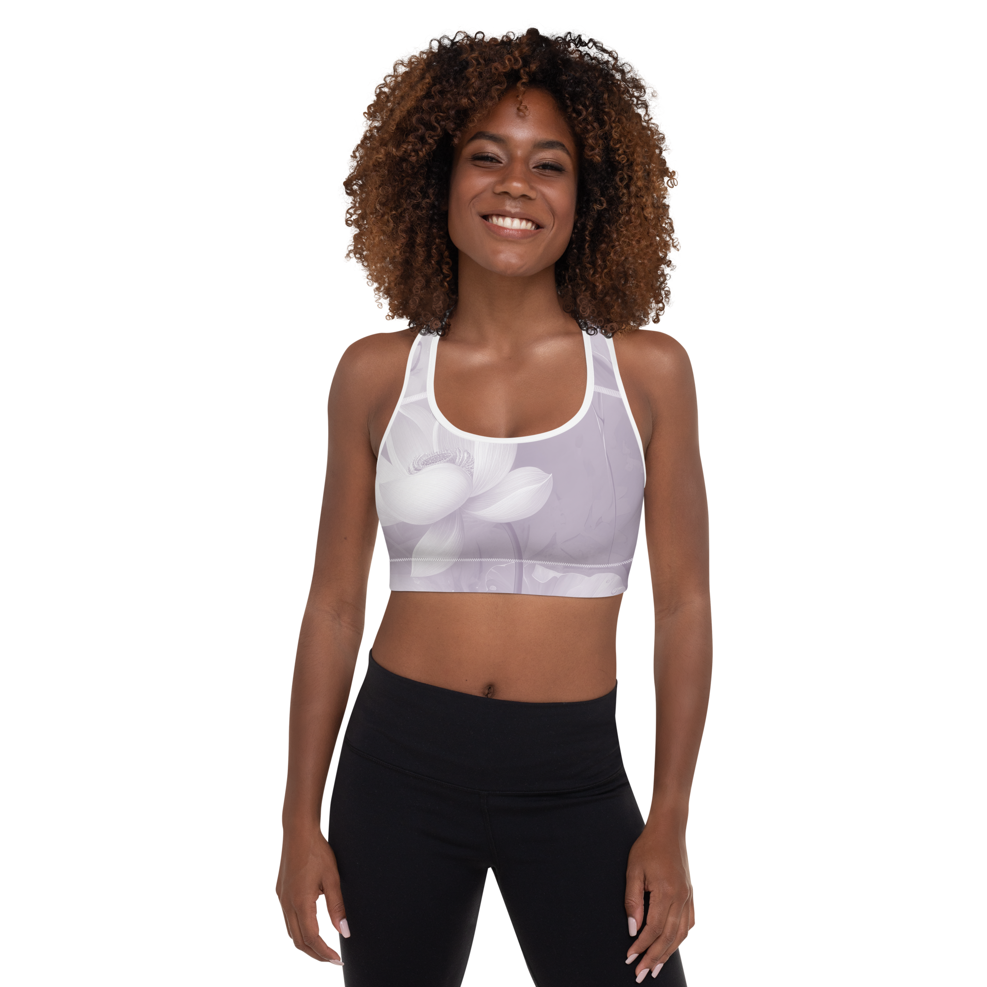 Believe - Lavender Sports Bra