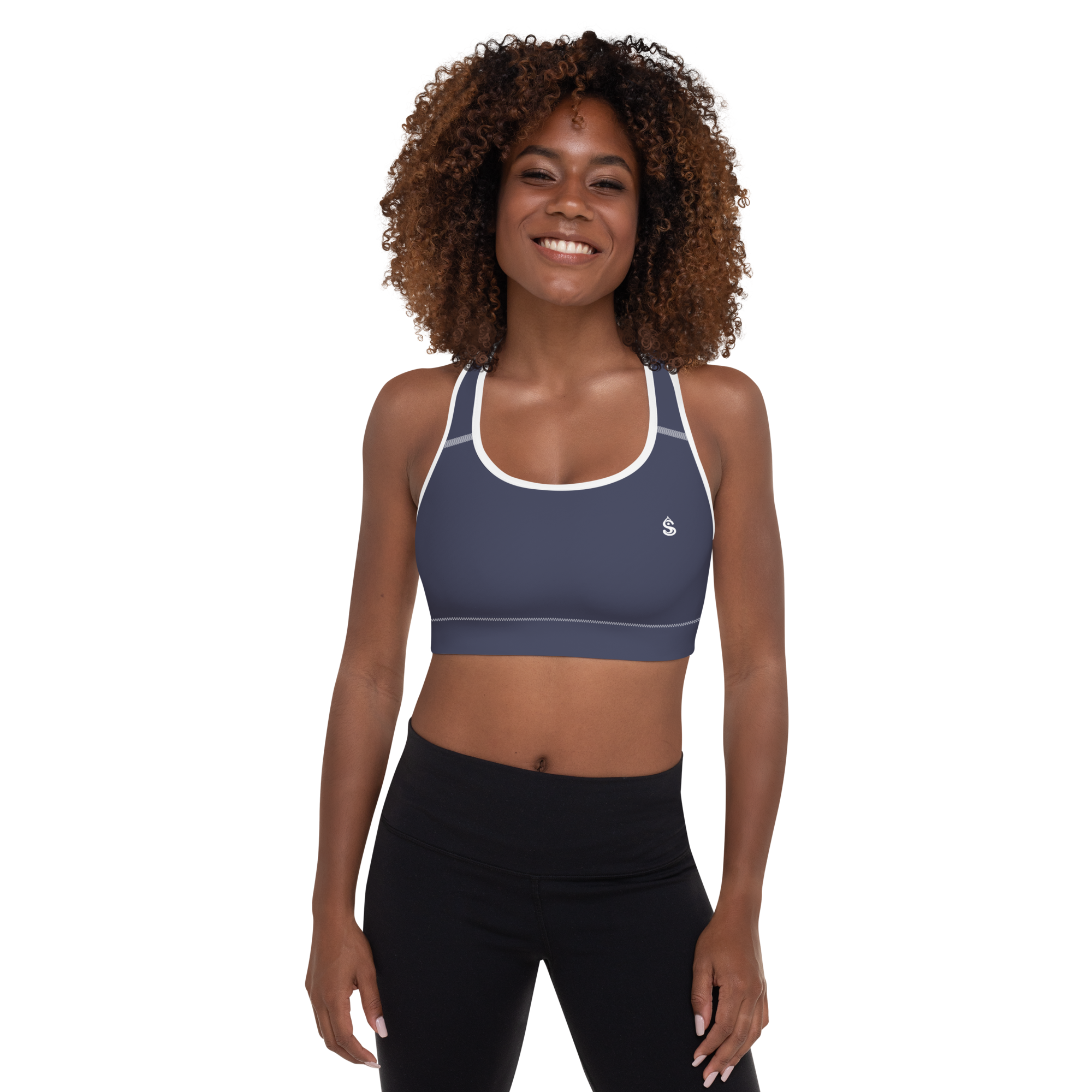 Basics - Navy Sports Bra