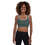 Basics - Green Sports Bra