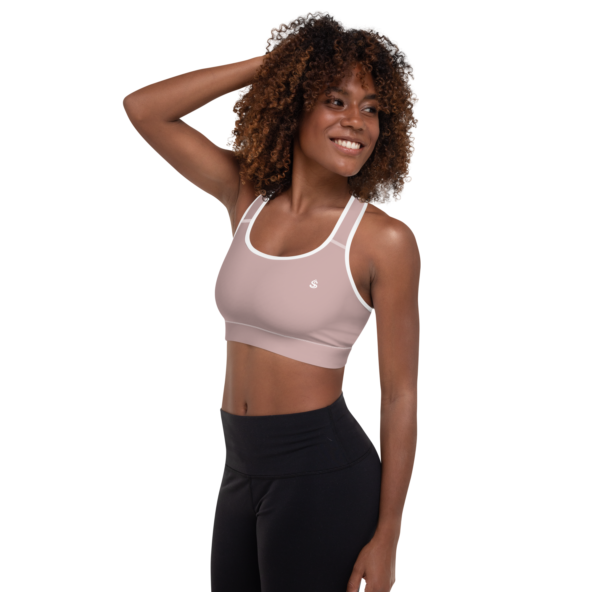 Basics - Rose Sports Bra