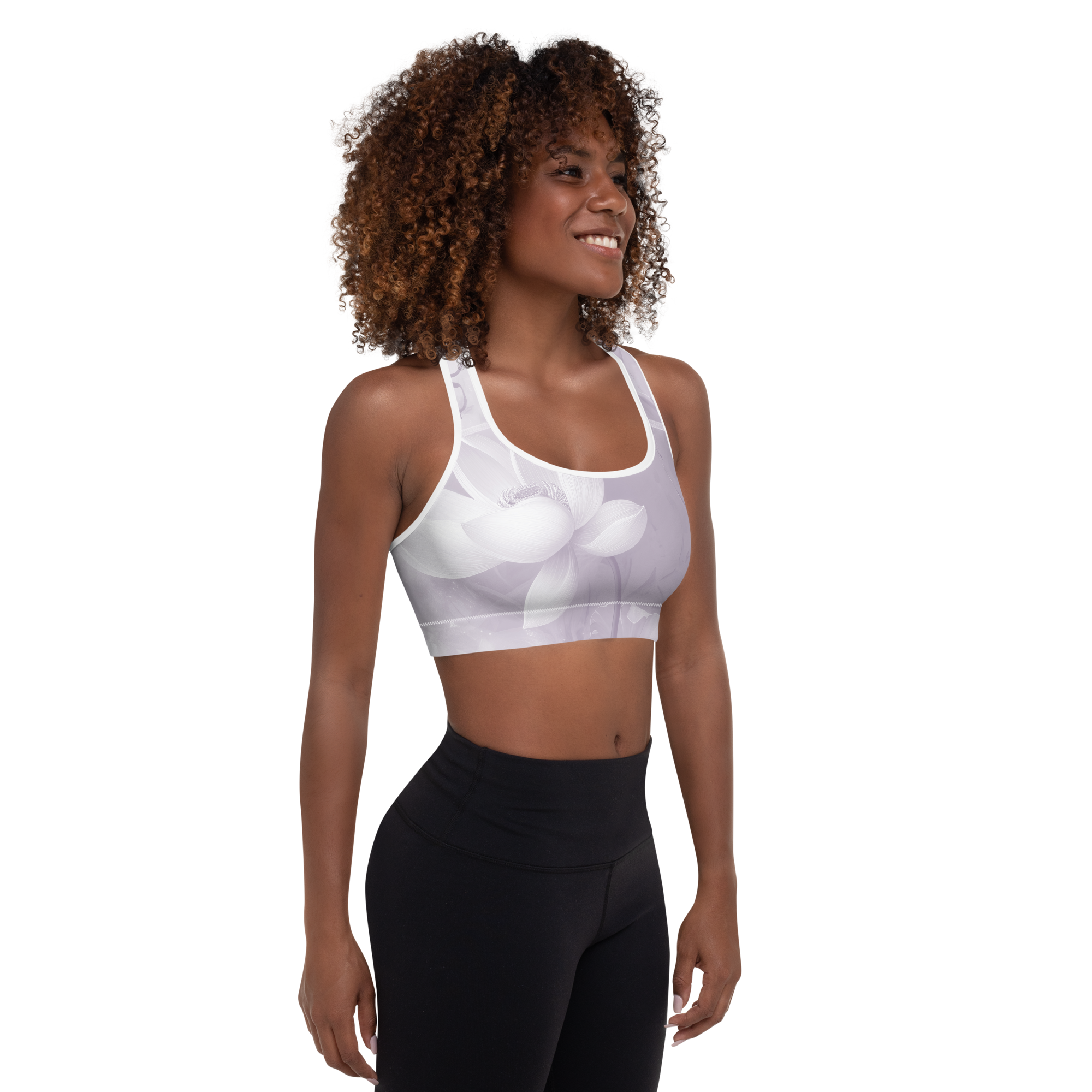 Believe - Lavender Sports Bra