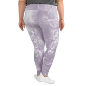 Believe - Lavender High-Waist Plus Size Leggings