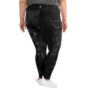 Believe - Black High-Waist Plus Size Leggings