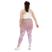 Awaken - Rose High-Waist Plus Size Leggings