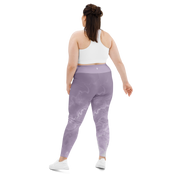 Awaken - Lavender High-Waist Plus Size Leggings