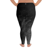 Awaken - Black High-Waist Plus Size Leggings