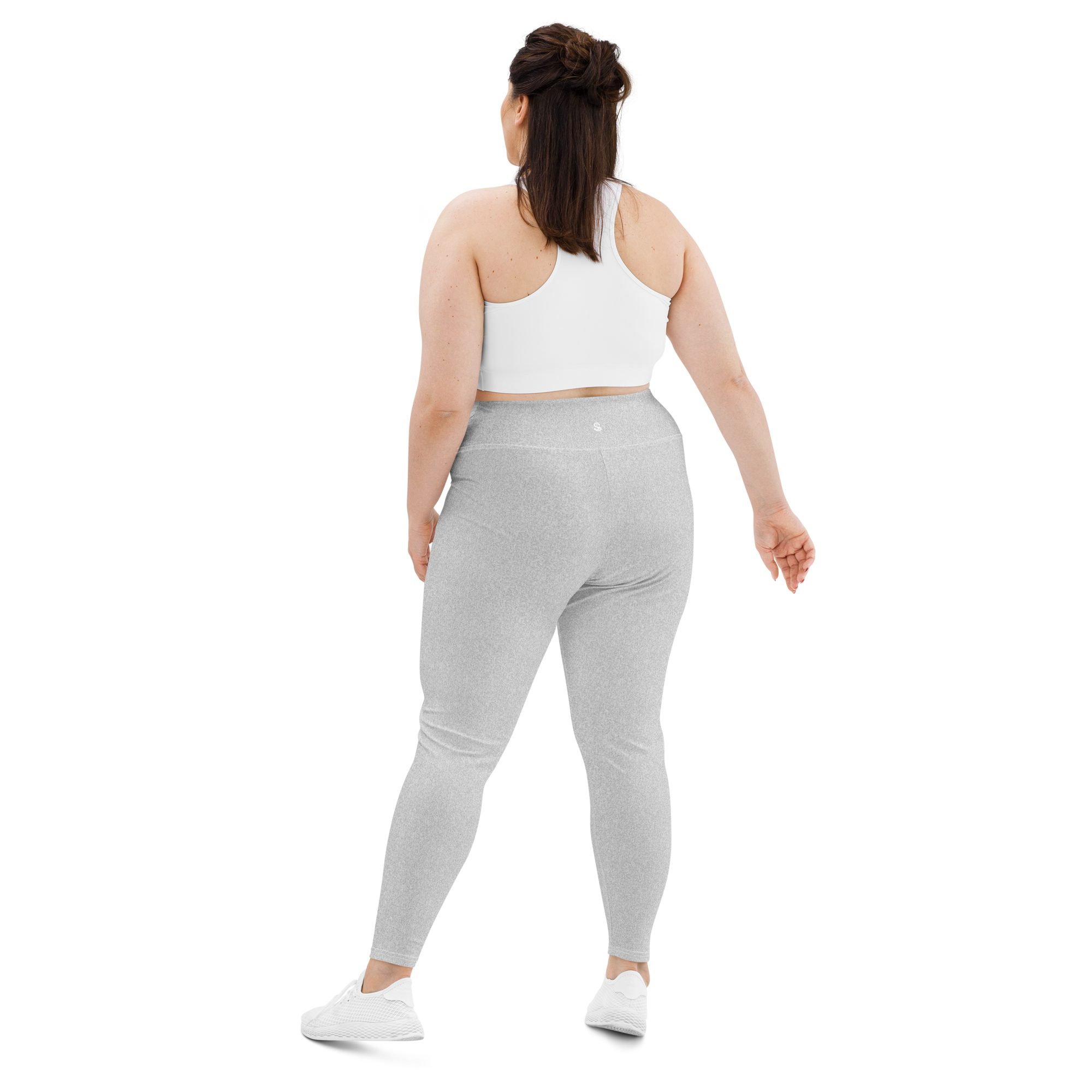 Heather Grey Light Plus Size Leggings