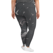 Inner - Anthracite Plus Size Leggings