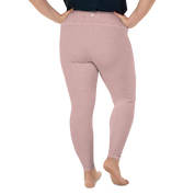 Paisley - Rose Plus Size Leggings