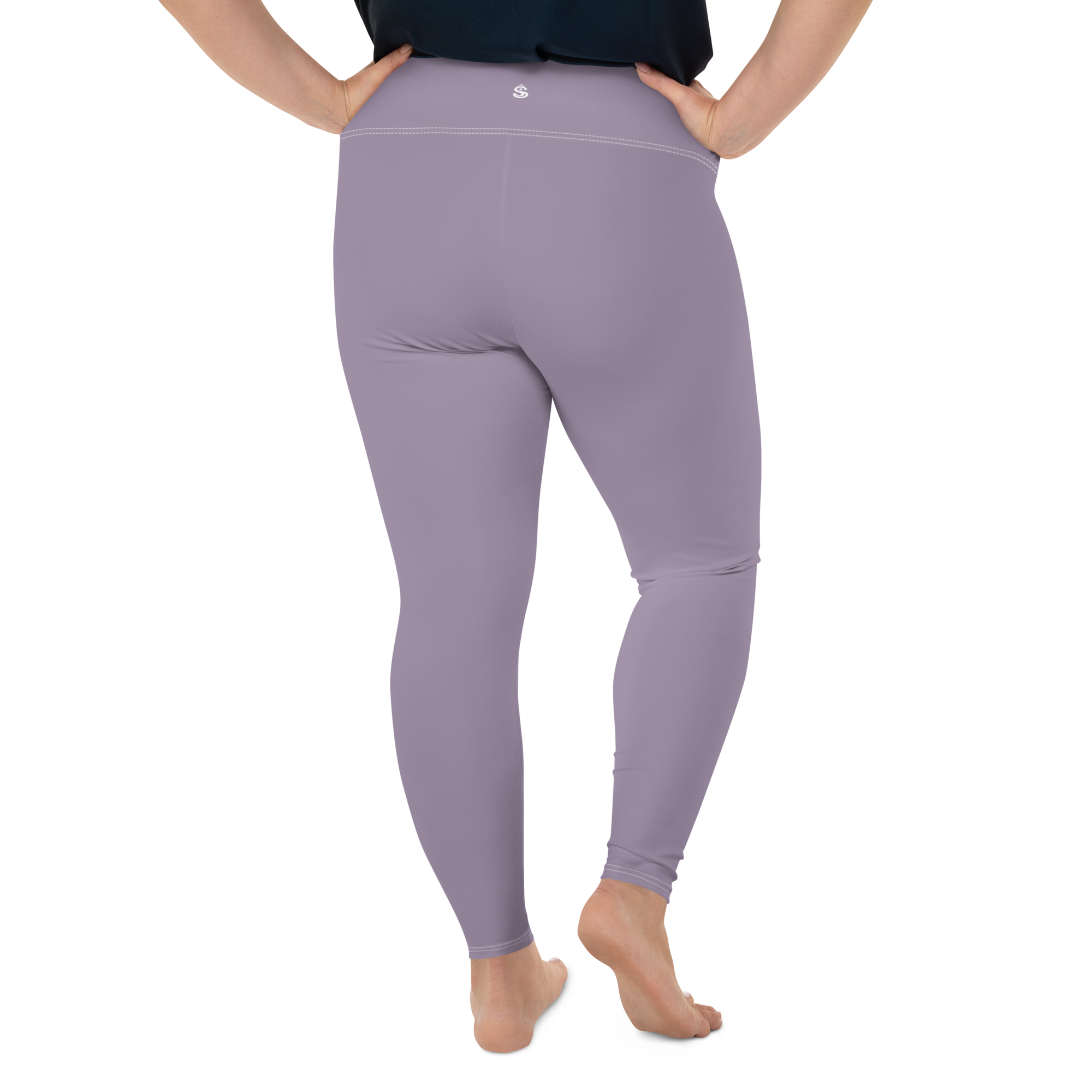 Basics - Lavender Plus Size Leggings