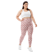 Circle - Rose High-Waist Plus Size Leggings