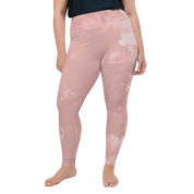 Believe - Rose High-Waist Plus Size Leggings