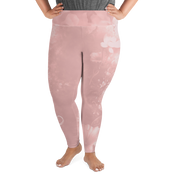 Believe - Rose High-Waist Plus Size Leggings