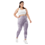 Believe - Lavender High-Waist Plus Size Leggings