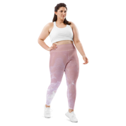 Awaken - Rose High-Waist Plus Size Leggings