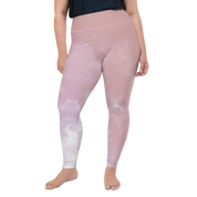 Awaken - Rose High-Waist Plus Size Leggings