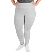 Heather Grey Light Plus Size Leggings