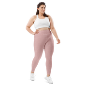 Paisley - Rose Plus Size Leggings