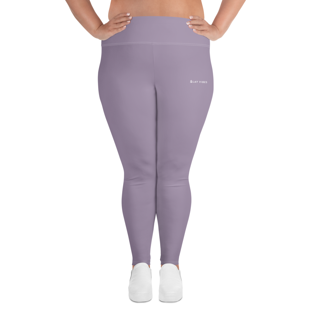 Basics - Lavender Plus Size Leggings